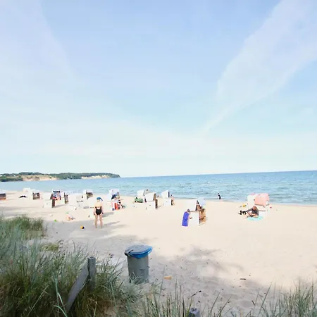 Strandhaus Moenchgut Ferienwohnung 16 Mit Sauna- Und Schwimmbadnutzung Im Ahoi Sellin شقة