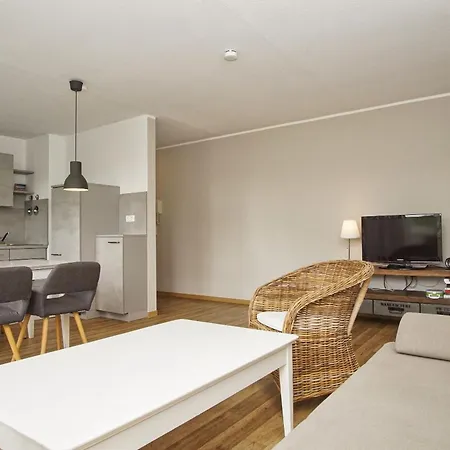 شقة Strandhaus Moenchgut Ferienwohnung 16 Mit Sauna- Und Schwimmbadnutzung Im Ahoi Sellin *